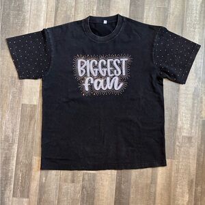 Biggest Fan Rhinestone Shirt
